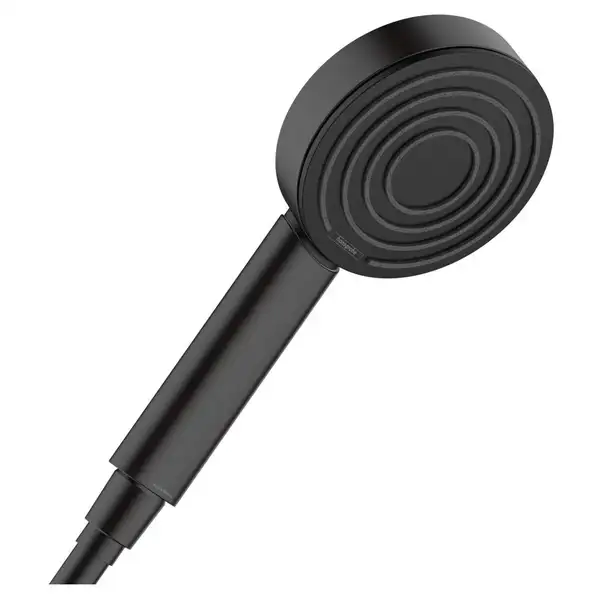 Ручний душ Hansgrohe Pulsify 105 1jet Green/EcoSmart, чорний матовий (24121670)
