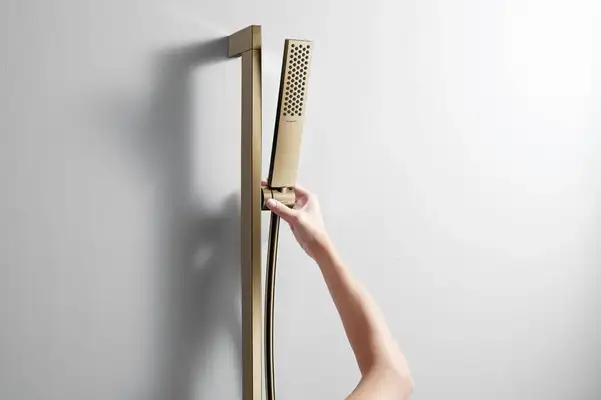 Лейка для душа Hansgrohe Pulsify E 100 1jet EcoSmart (цвет - шлифованная бронза) 24320140