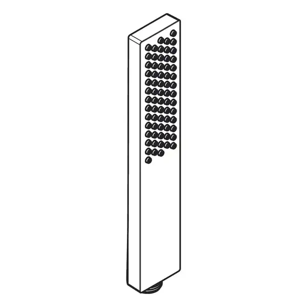 Лейка для душа Hansgrohe Pulsify E 100 1jet EcoSmart+ (цвет - белый матовый) 24321700