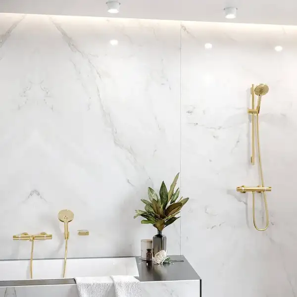 Ручний душ Hansgrohe Raindance Select S 120 3jet EcoSmart 9L, Polished Gold Optic (26531990)