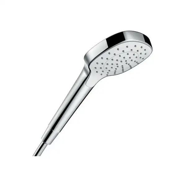Ручний душ Hansgrohe MySelect E 110 1jet EcoSmart 7 л/хв, білий/хром (26675400)