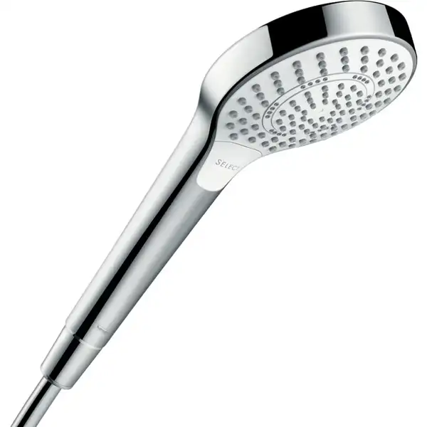 Ручний душ Hansgrohe Croma Select S 110 Multi EcoSmart 9л / хв, білий / хром (26801400)