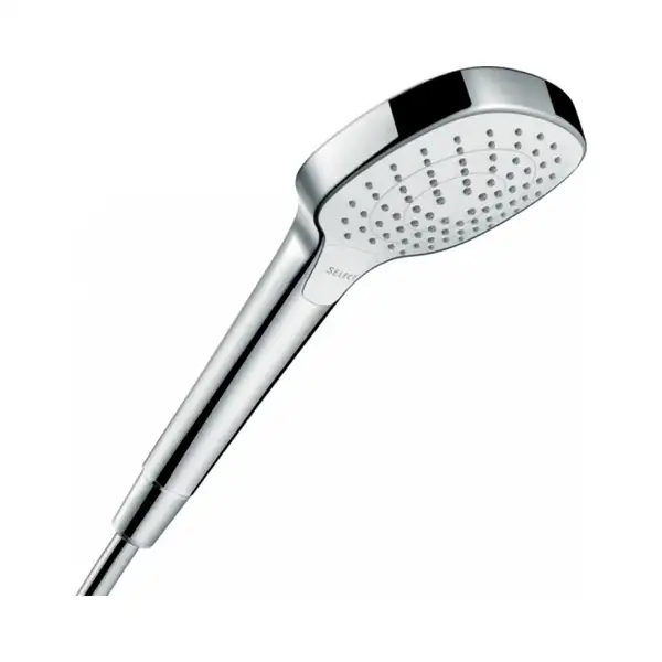 Ручний душ Hansgrohe Croma Select E Vario EcoSmart 9 л / хв, білий / хром (26813400)
