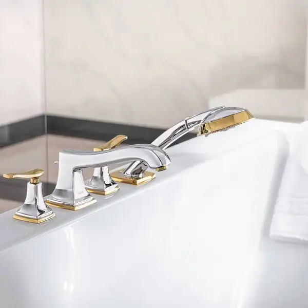 Ручний душ Hansgrohe Raindance Classic 100 3jet, chrome / gold optic (28548090)