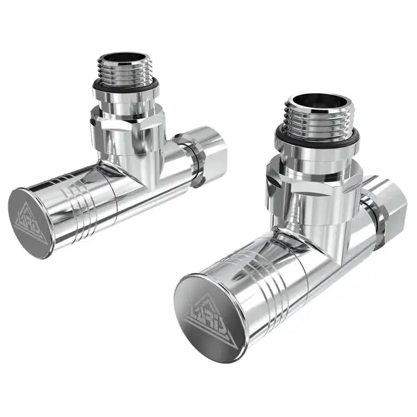 Кран кутовий Laris 1/2" - 1/2" Звичайний 2шт. (LX-4702) (71401062)