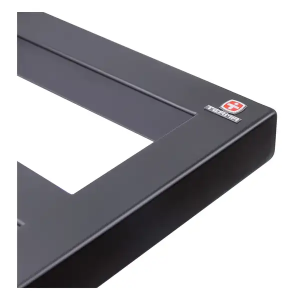 Полотенцесушитель электрический Terma ZigZag 50 х 83,5h см с наружным тэном One, чёрный матовый (WLZIG083050/9005/ONE) фото 3 Aquada.com.ua