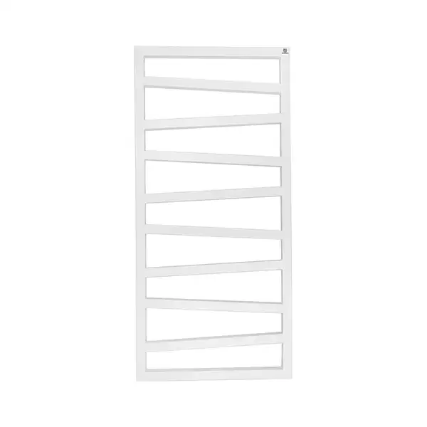 Полотенцесушитель электрический Terma ZigZag в комплекте с тэн One 50 x 131h см, белый матовый (WLZIG131050/9016/ONE) фото 1 Aquada.com.ua