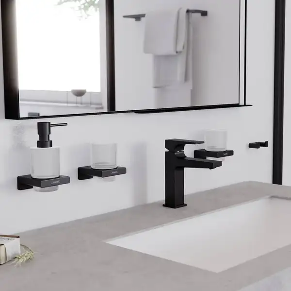 Стакан для зубних щіток Hansgrohe AddStoris, хром (41749000)