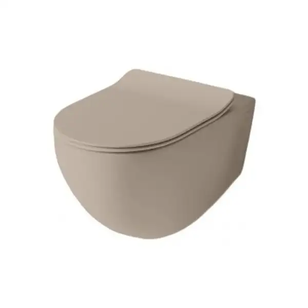 Кришка для унітазу тонка Artceram File 2.0 Soft-Close, marrone matera (FLA014 41)