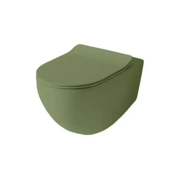 Кришка для унітазу тонка Artceram File 2.0 Soft-Close, колір verde salvia (FLA014 44)