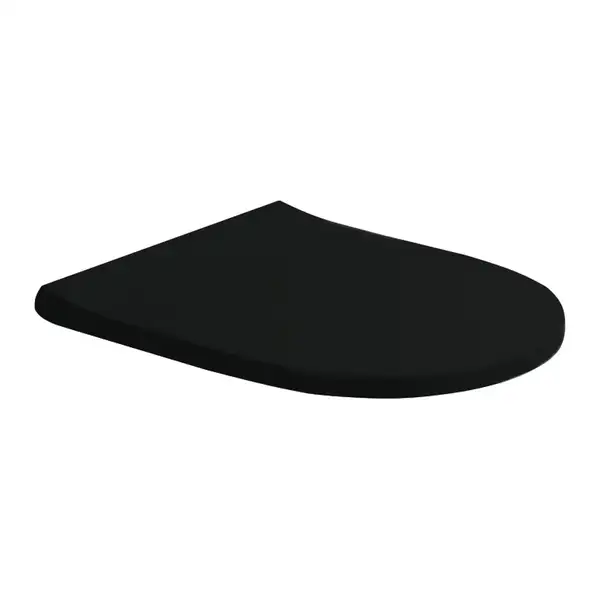 Кришка для унітазу Flaminia APP Quick 44.5x36 h2.8 cм, чорний (QKCW07) (QKCW07NER)