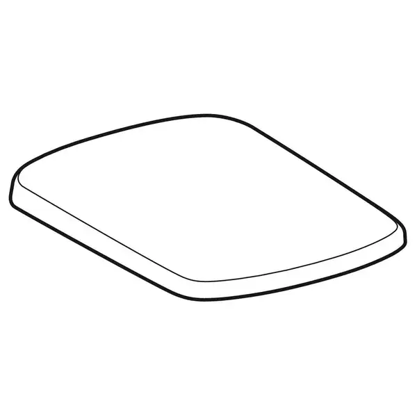 Сиденье для унитаза Geberit Selnova Compact, soft-close, с функцией быстрого снятия QuickRelease, крепление сверху (501.930.01.1)