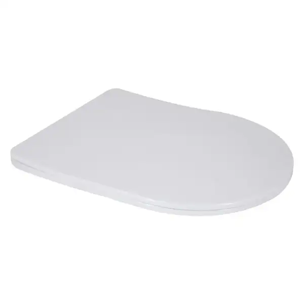 Сидіння-кришка для унітазу Mixxus SEAT COVER BEVEL-2006 460х360х40mm, з мікроліфтом (MI6733)