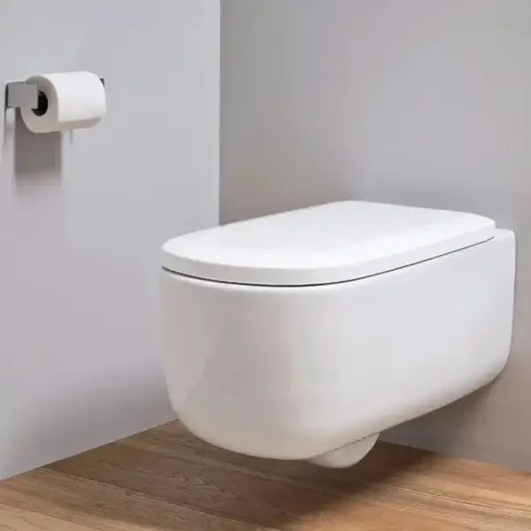 Nic-Design Кришка унітазу Nic Design Ovvio Soft-Closing, біла (005437001)