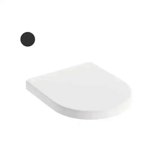Nic-Design Кришка для унітазу Nic Design Milk, антрацит (005528013)