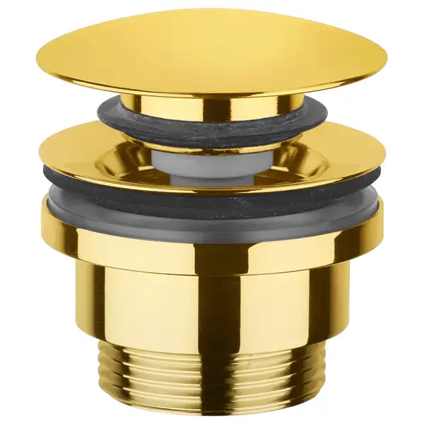 Донный клапан Clic-Clac Paffoni Light (цвет - Honey gold / Медовое золото) (ZSCA050HG)