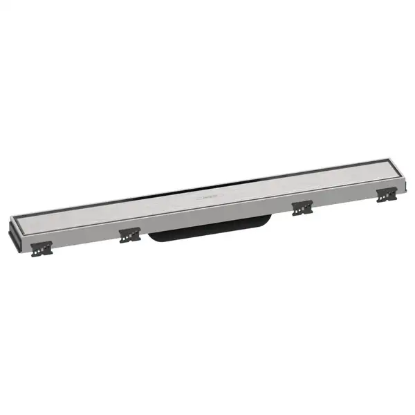 Трап для душа 60 см Hansgrohe RainDrain Match, матовая нержавеющая сталь (56036800) фото 1 Aquada.com.ua