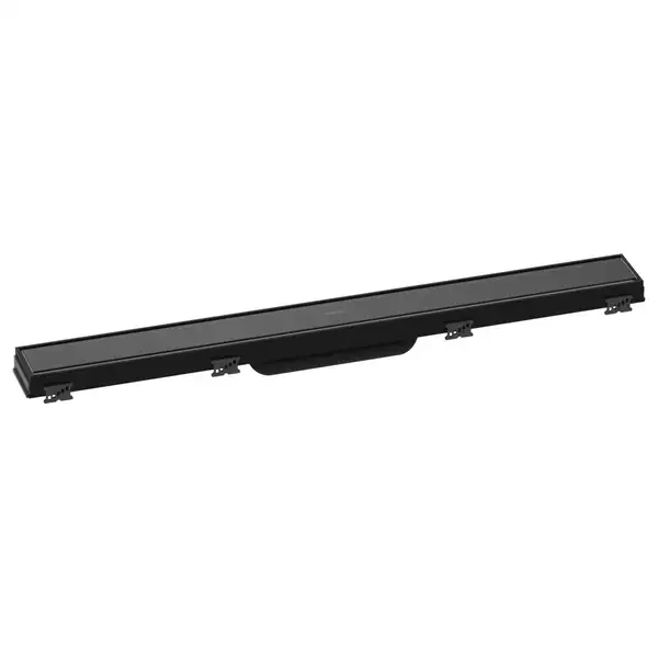 Трап для душа 70 см Hansgrohe RainDrain Match, чёрный (56037610) фото 1 Aquada.com.ua