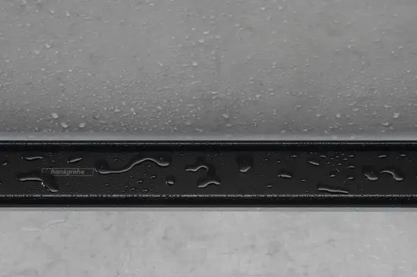 Трап для душа 70 см Hansgrohe RainDrain Match, чёрный (56037610) фото 3 Aquada.com.ua