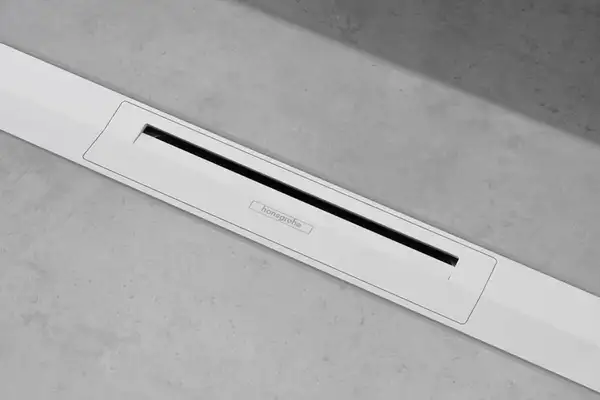 Трап для душу 100 см Hansgrohe RainDrain Flex, білий матовий  56046700