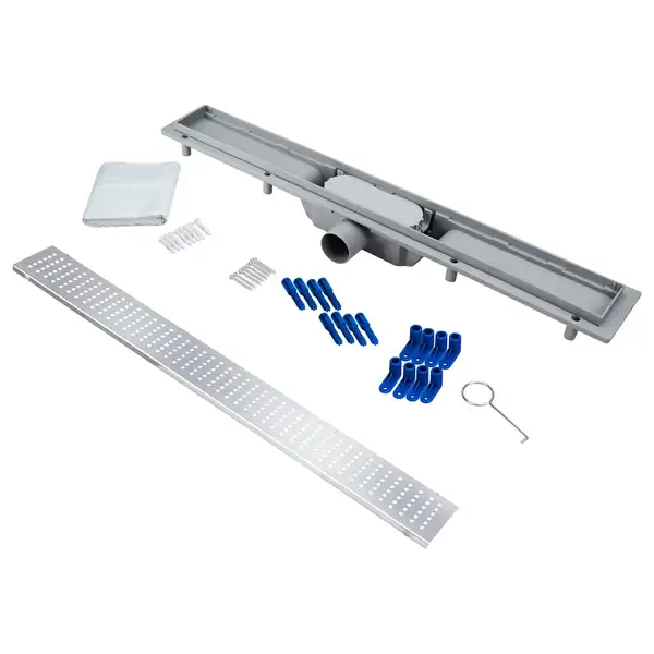 Qtap Dry FB304-700 Линейный трап, сухой затвор, 700х73 (QTDRYFB304700)