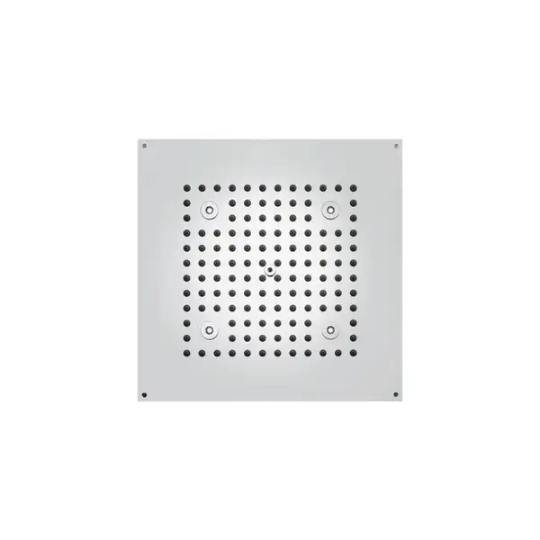Душова лійка BOSSINI DREAM-CUBE 4LED білий для підвісної стелі 37x37сm, хром (H37397000030016)