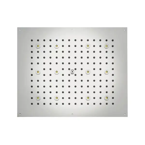 Душова лійка BOSSINI DREAM-RECTANGULAR 12 LED RGB для підвісної стелі 57x47сm, mat white (H37455000045016)