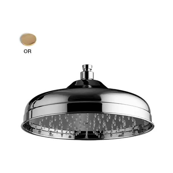 Fima Carlo Верхній душ Fima стельового монтажу з латуні d300 мм, золото (F2371/2OR) (F2371_2OR)