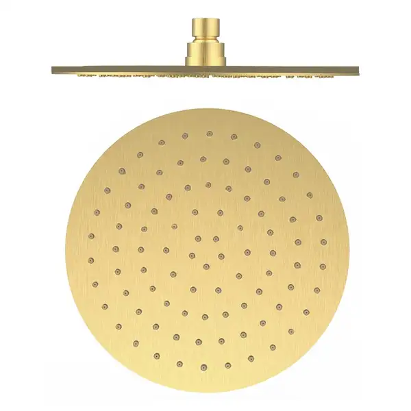 Верхній душ GRB Hydro d250 мм, Brashed Gold (00080057)
