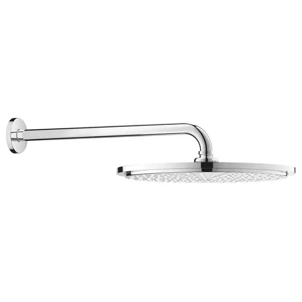 Верхний душ Ø 310 мм с держателем 380 мм Grohe Rainshower Cosmopolitan (цвет - хром) (26066000) фото 1 Aquada.com.ua