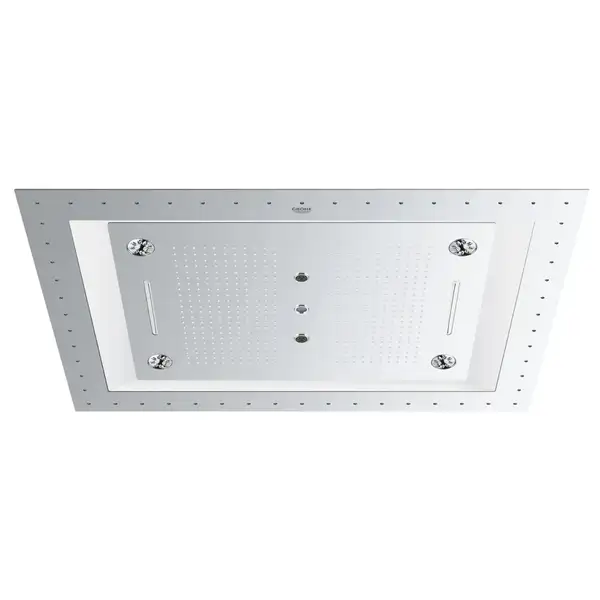 Верхній душ Rainshower F-Series 40 AquaSymphony з 6 + режимами струменя Grohe F-digital Deluxe (26373001)