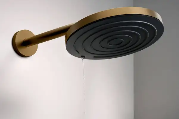 Верхний душ Ø260 мм Hansgrohe Pulsify S, 1 вид струи (цвет - шлифованная бронза) 24140140