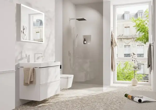 Верхній душ Hansgrohe Pulsify E 260 х 260 см 1jet EcoSmart+ (колір – білий матовий) 24333700