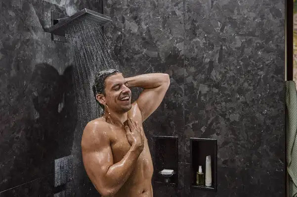 Верхній душ 260 х 260 мм Hansgrohe Pulsify E, 2 види струменя (колір - хром) 24350000