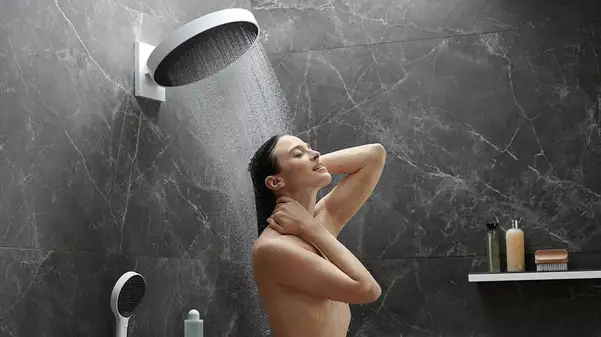 Верхний душ Ø 250 мм Hansgrohe Rainfinity EcoSmart, 1 тип струи (цвет - белый матовый) (26227700) фото 4 Aquada.com.ua