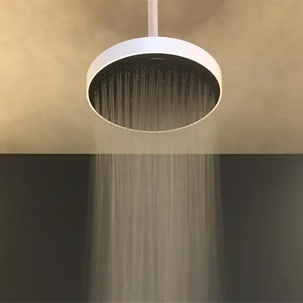Верхний душ Ø 250 мм Hansgrohe Rainfinity EcoSmart, 1 тип струи (цвет - белый матовый) (26229700) фото 2 Aquada.com.ua
