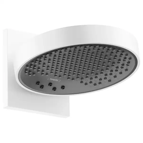 Верхний душ Ø 250 мм Hansgrohe Rainfinity EcoSmart, 3 типа струи (цвет - белый матовый) (26233700) фото 1 Aquada.com.ua