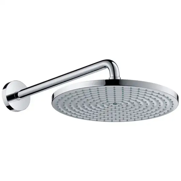 Верхній душ Hansgrohe Raindance S 300 1jet EcoSmart з тримачем 39см, хром (26601000)
