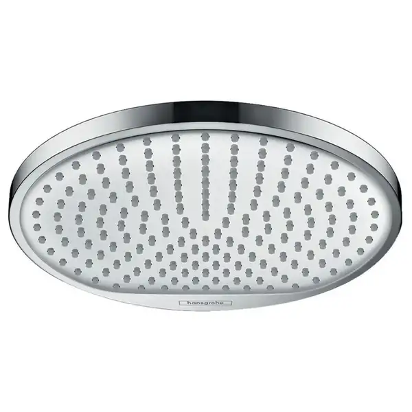 Верхній душ Hansgrohe Crometta S 240 1jet, EcoSmart 9л / хв, білий / хром (26724000)