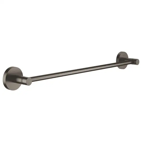 Полотенцедержатель 504 мм Grohe Essentials, тёмный графит (40688AL1) фото 1 Aquada.com.ua