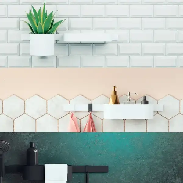Рушникотримувач Hansgrohe WallStoris 58,1 x 8,1 x 3,9 см, Matt White (27926700)