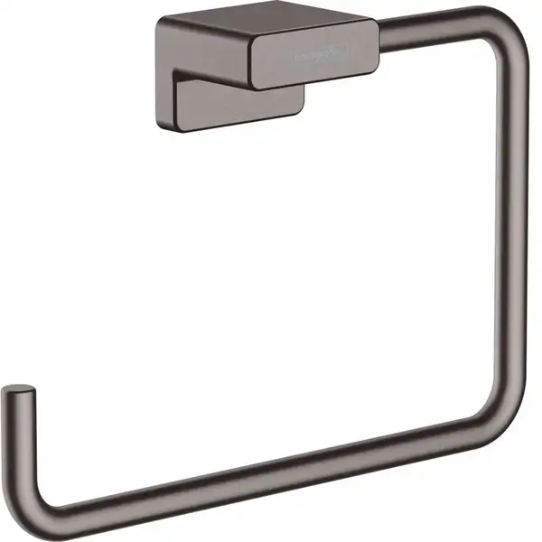 Полотенцедержатель - кільце Hansgrohe AddStoris, Brushed Black (41754340)