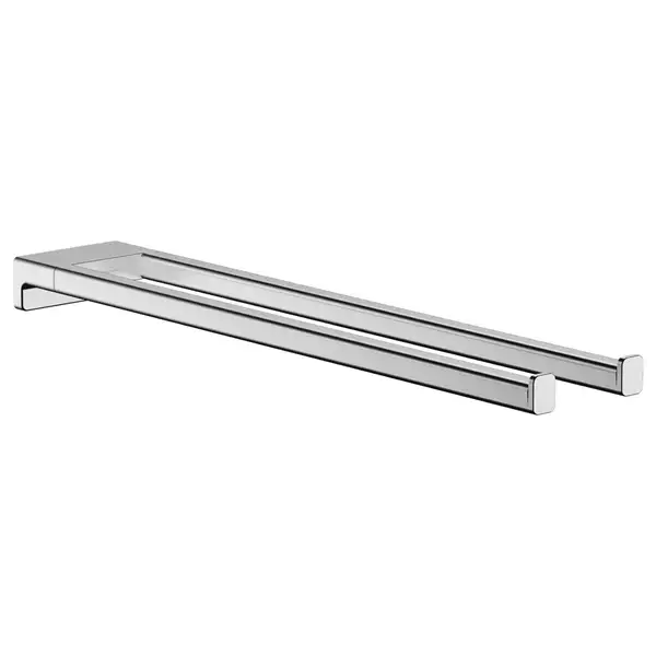 Полотенцедержатель двойной 445 мм Hansgrohe AddStoris, хром (41770000) фото 1 Aquada.com.ua