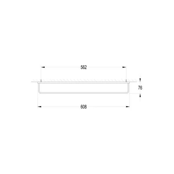 тримач для рушників Omnires Darling nickel (DA70216NI)