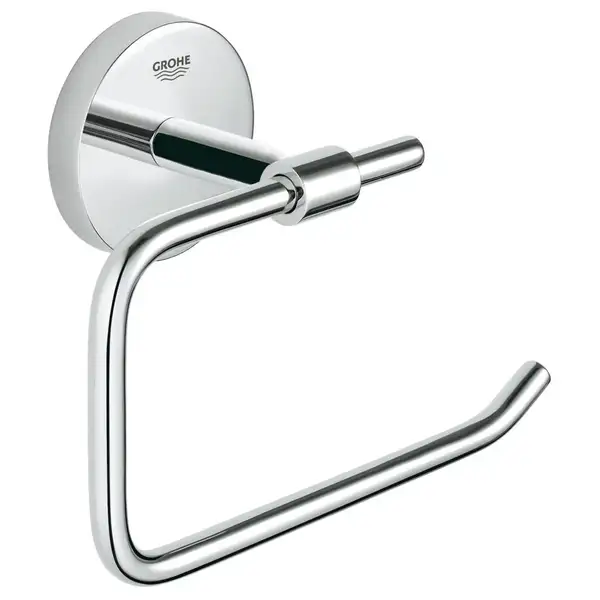 Бумагодержатель без крышки Grohe BauCosmopolitan (цвет - хром) (40457000) фото 1 Aquada.com.ua
