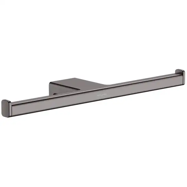 Тримач туалетного паперу подвійний Hansgrohe AddStoris, Brushed Black (41748340)