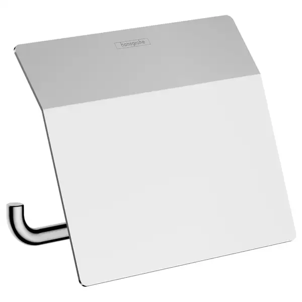 Бумагодержатель с крышкой Hansgrohe AddStoris (цвет - хром) (41753000) фото 1 Aquada.com.ua