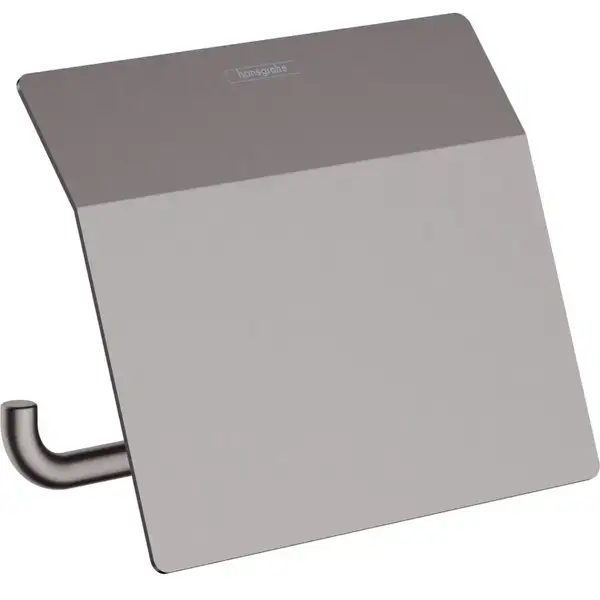 Тримач туалетного паперу Hansgrohe AddStoris закритий, Brushed Black (41753340)