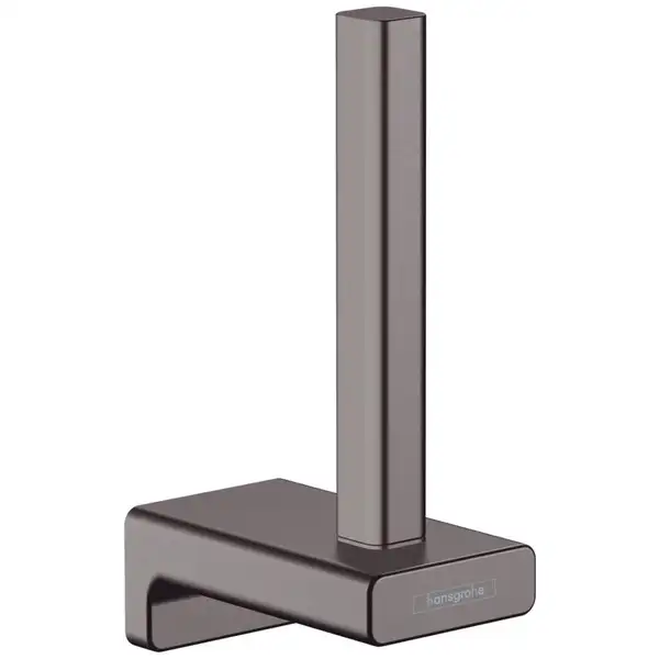 Тримач туалетного паперу Hansgrohe AddStoris запасного рулону, Brushed Black (41756340)