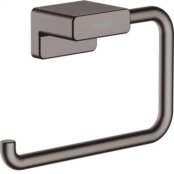Тримач туалетного паперу Hansgrohe AddStoris, Brushed Black (41771340)